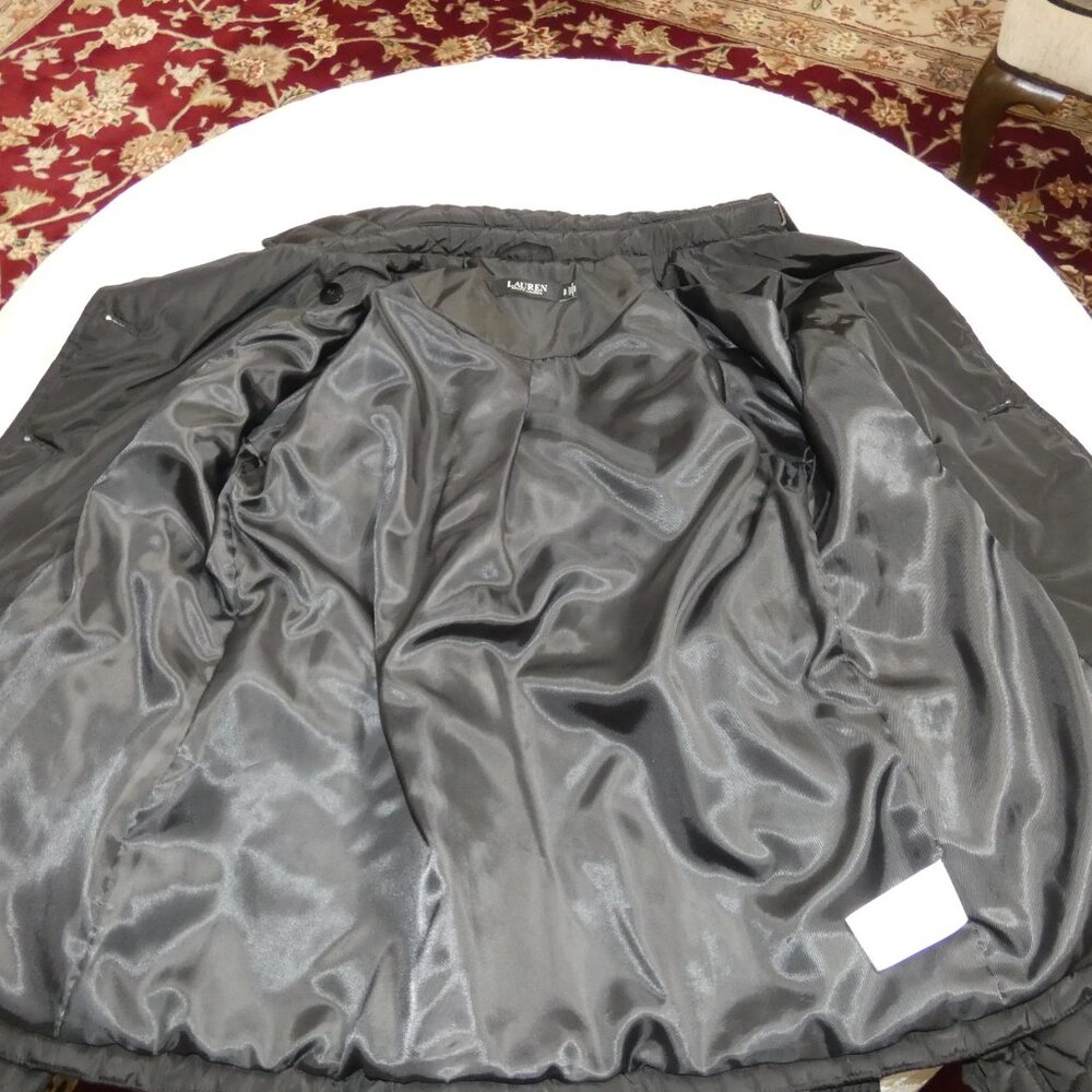 Black Ralph Puffer Jacket - Picture 6 of 8